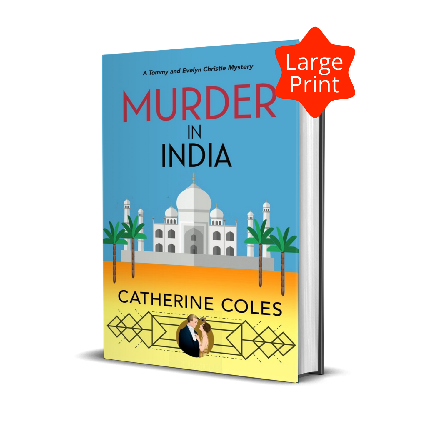 Murder in India - Large Print Hardback